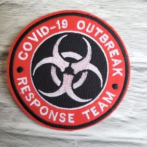Outbreak Reponse Team Bio Hazard Embroidered Iron on Patch